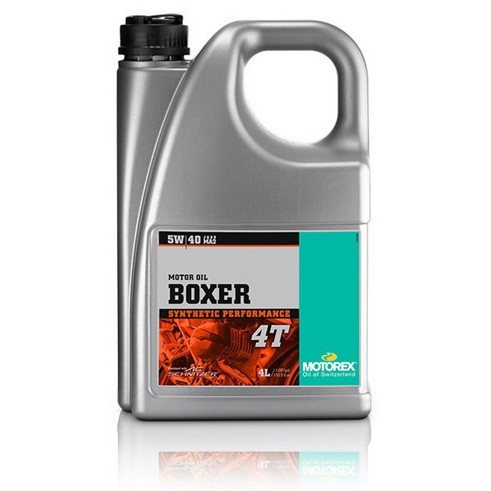 MOTOREX 5W40 4T Boxer Motorcycle Engine Oil - 4 Litre For BMW C400 #MBO4T5404