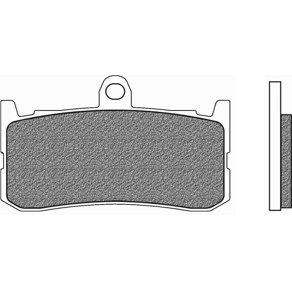 NEWFREN Brake Pad-Front Road TT Pro Sintered For TRIUMPH 675 DAYTONA 1-FD0441-SP