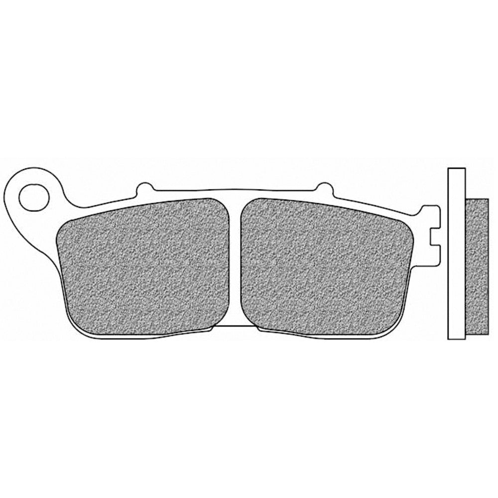 New NEWFREN Rear Brake Pad - Touring Organic For HONDA 1-FD0500-BT