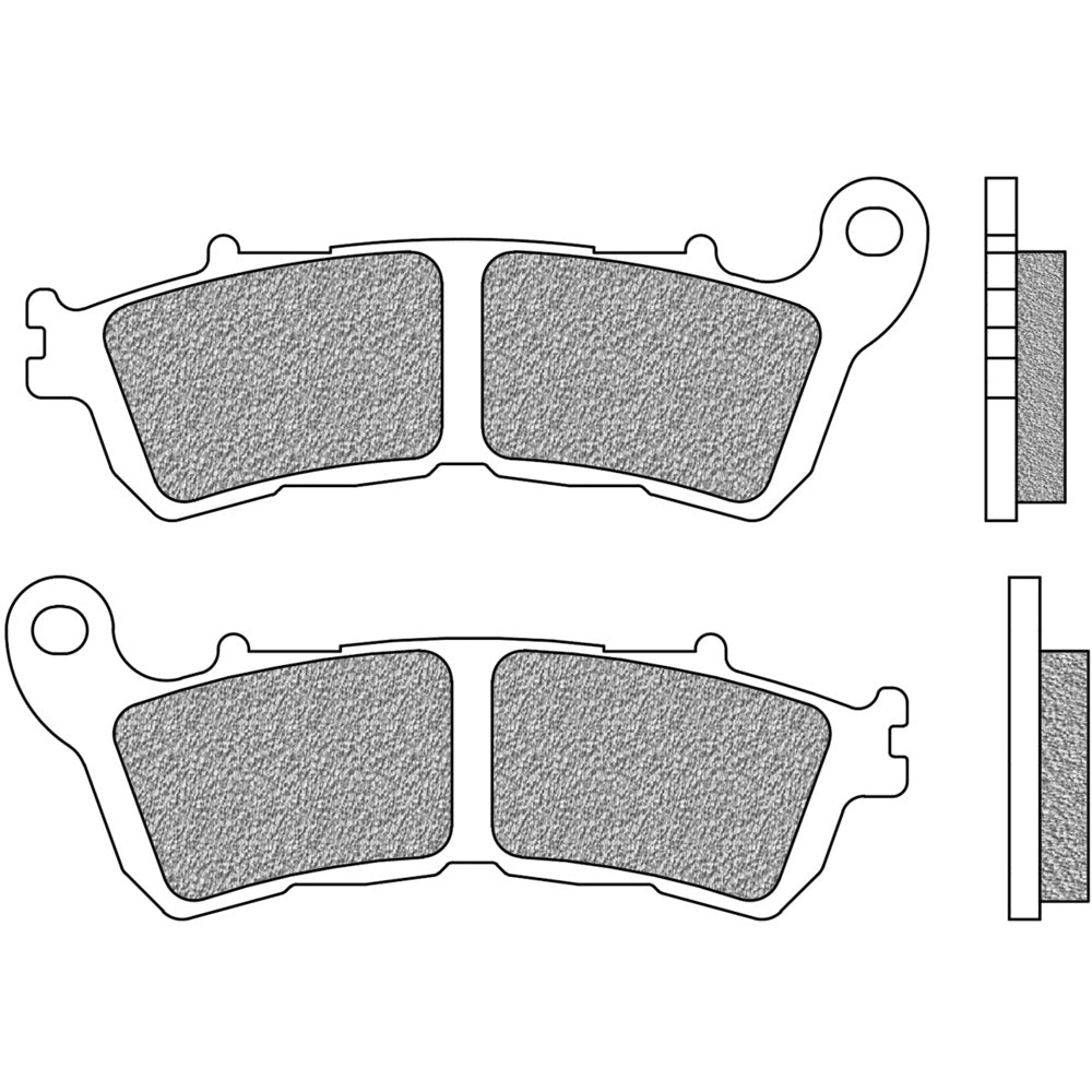New NEWFREN Rear Brake Pad - Touring Sintered For HONDA 1-FD0545-TS