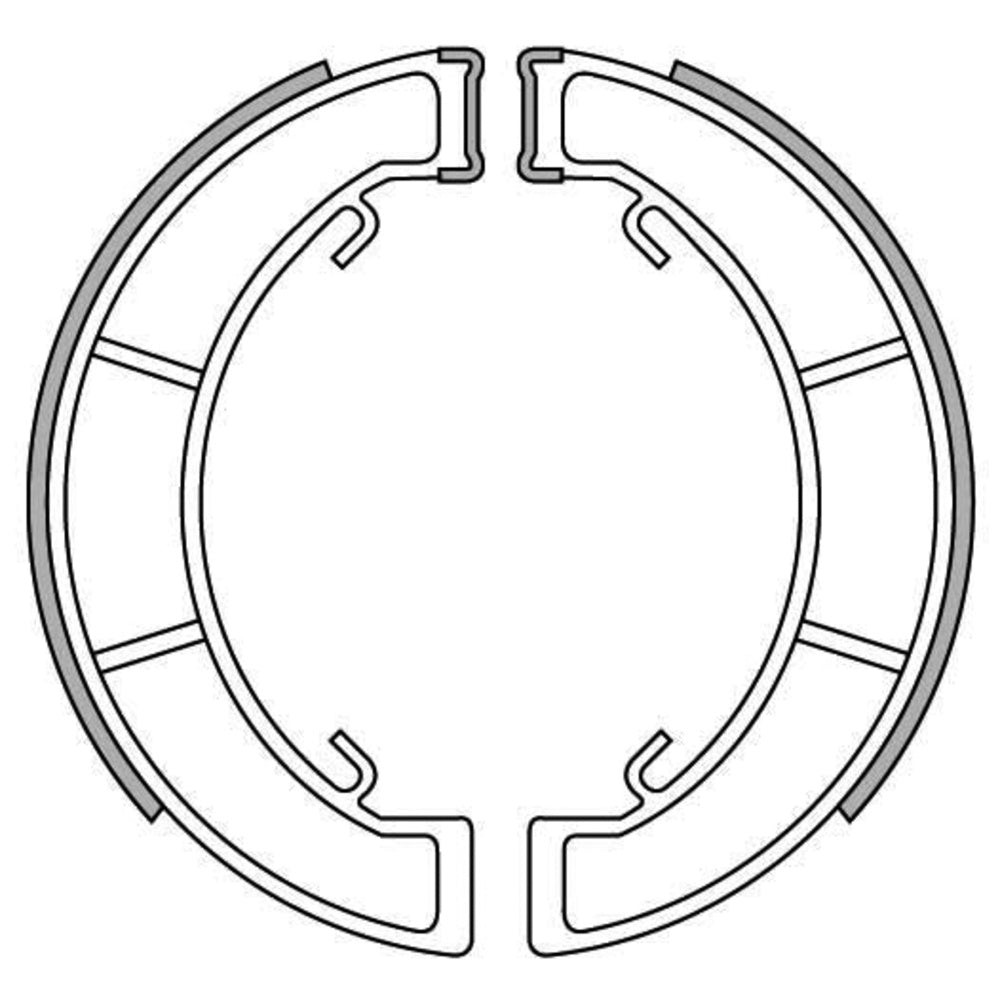 New NEWFREN Rear Brake shoe For TRIUMPH 1-GF1092
