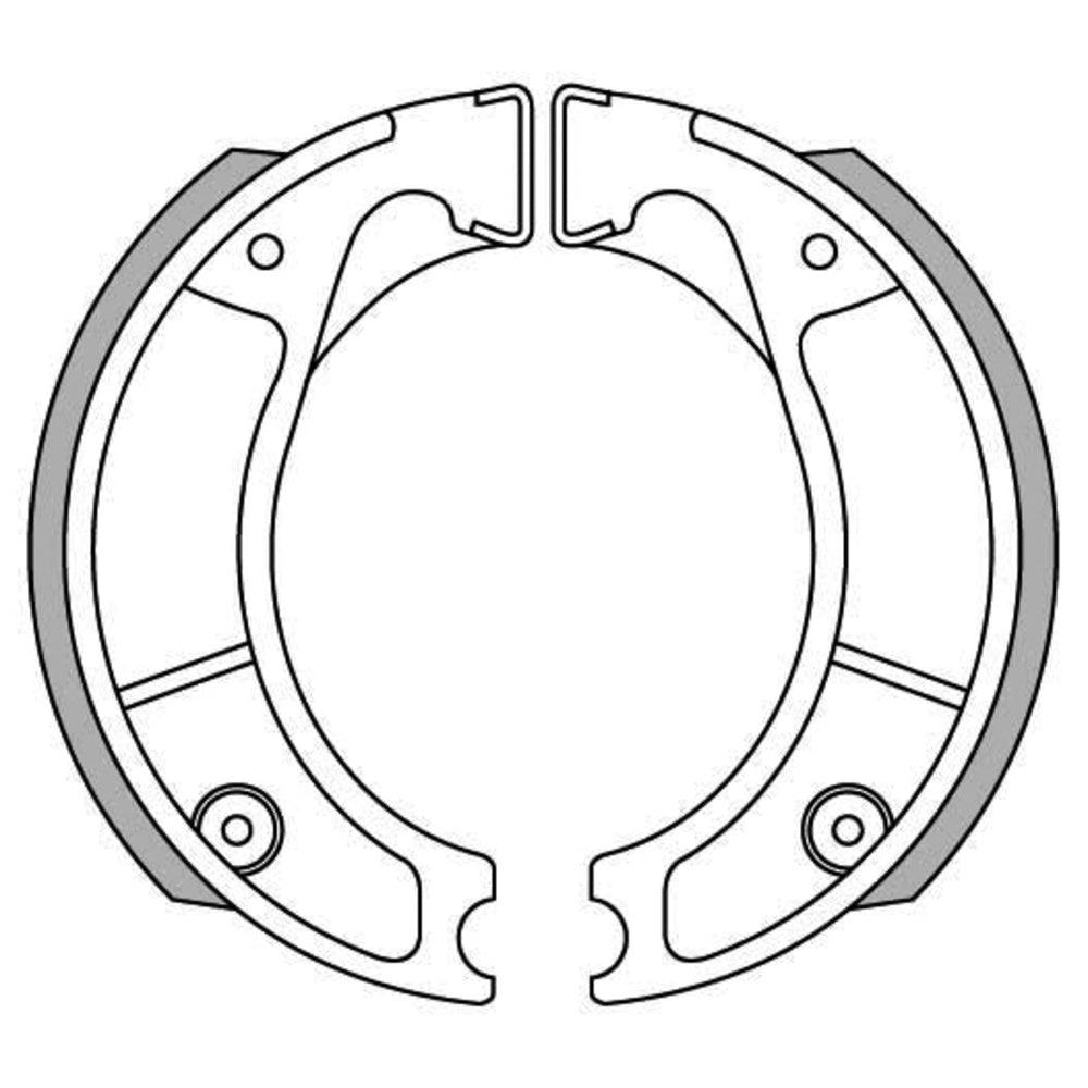 New NEWFREN Rear Brake shoe For HONDA 1-GF1177