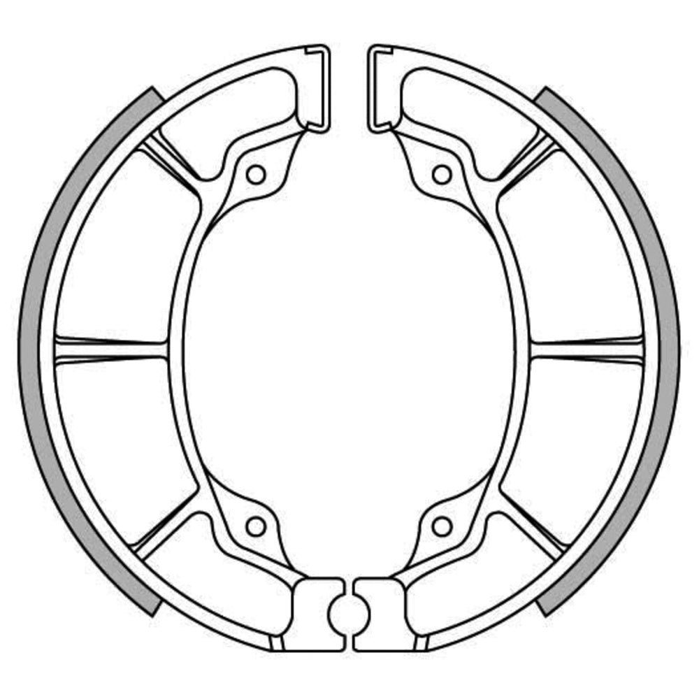 New NEWFREN Rear Brake shoe For HONDA 1-GF1206