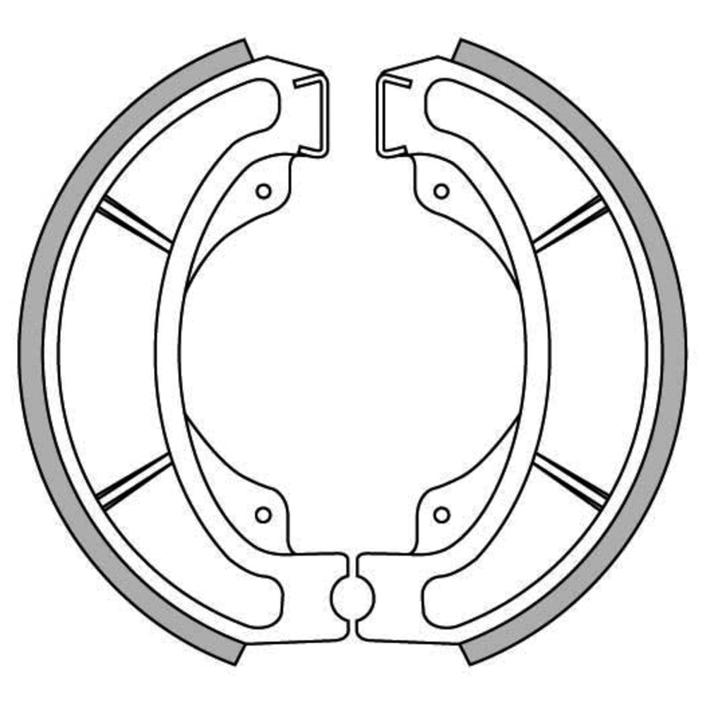 New NEWFREN Rear Brake shoe For HONDA CH250 SPACY 1-GF1252