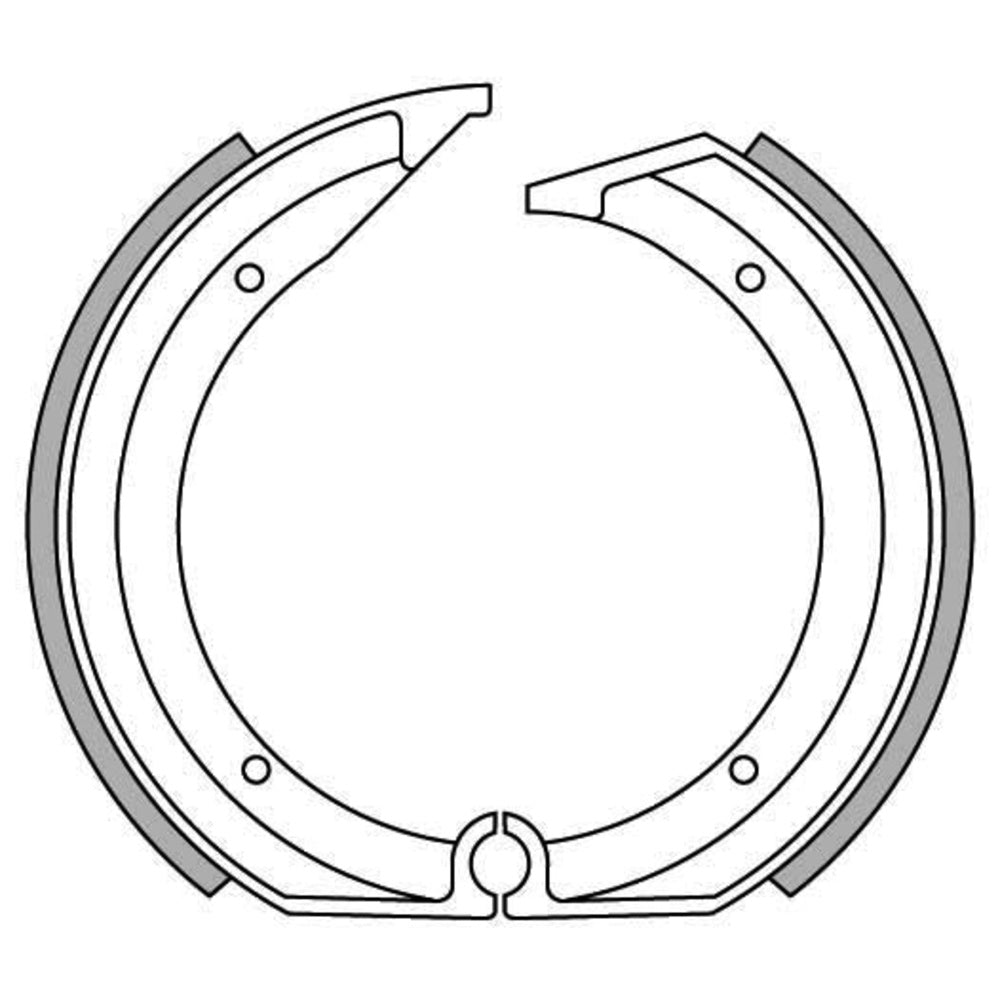 New NEWFREN Rear Brake shoe For BMW K75 C 1-GF1256