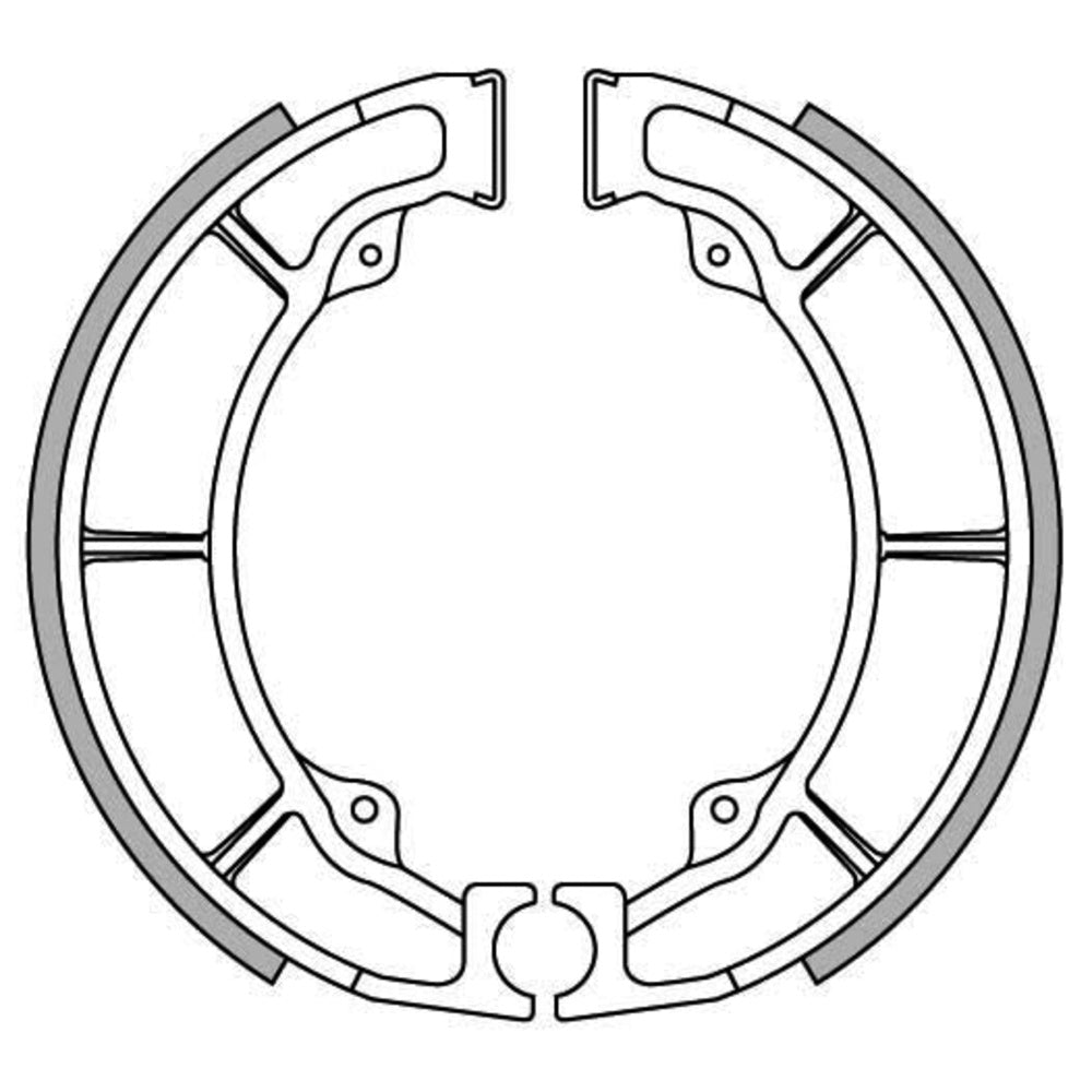 New NEWFREN Rear Brake shoe For SUZUKI LT-F250 QUADRUNNER 1-GF1268