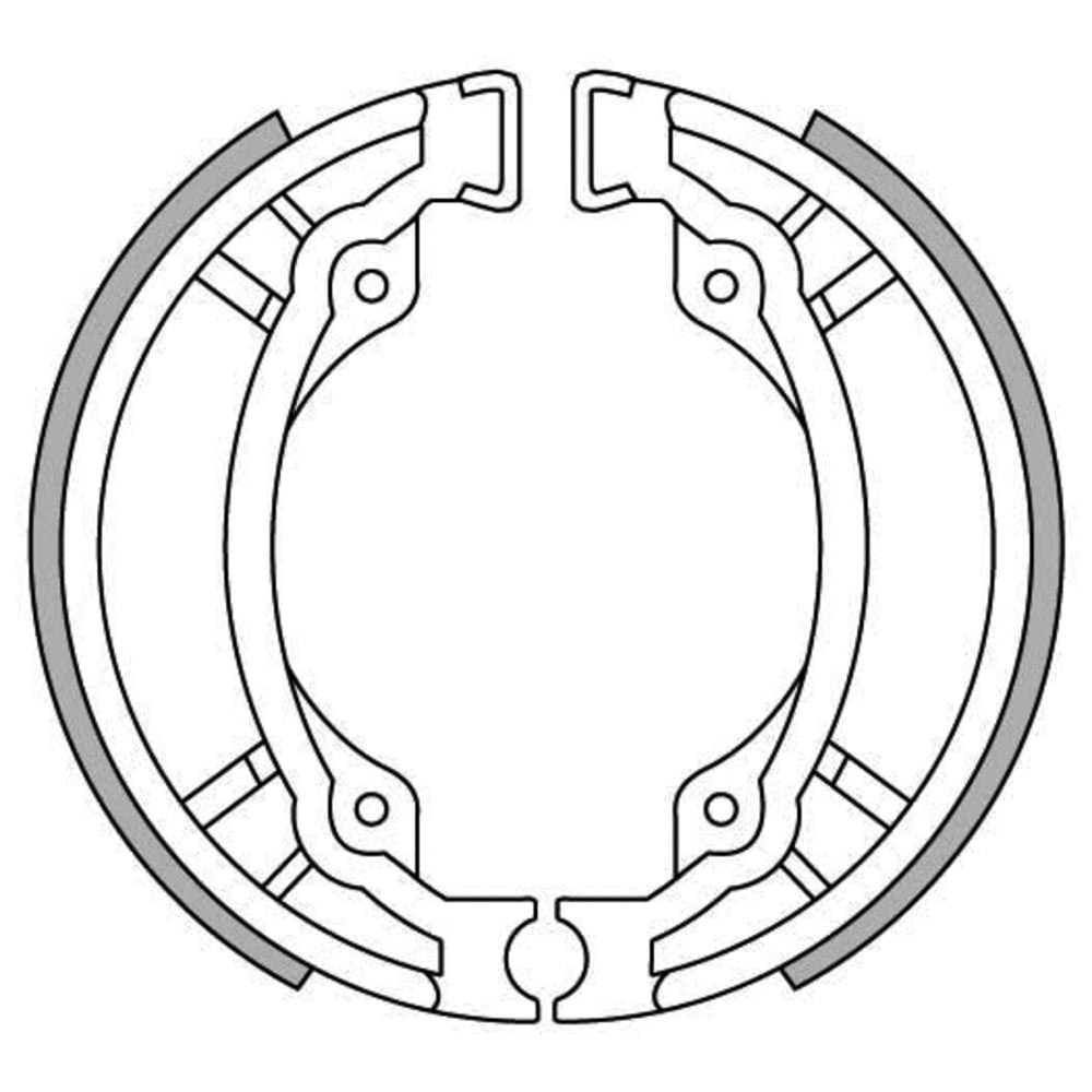 New NEWFREN Rear Brake shoe For SUZUKI ADDRESS 110 1-GF1300