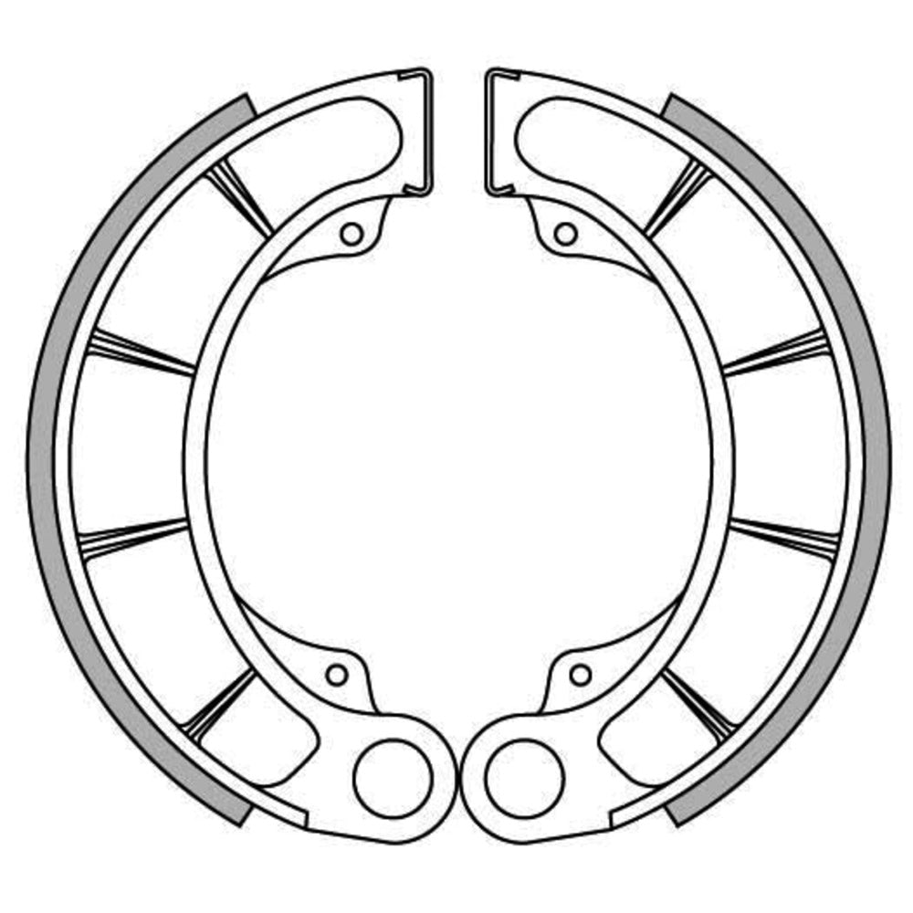 New NEWFREN Rear Brake shoe For HONDA 1-GF1307