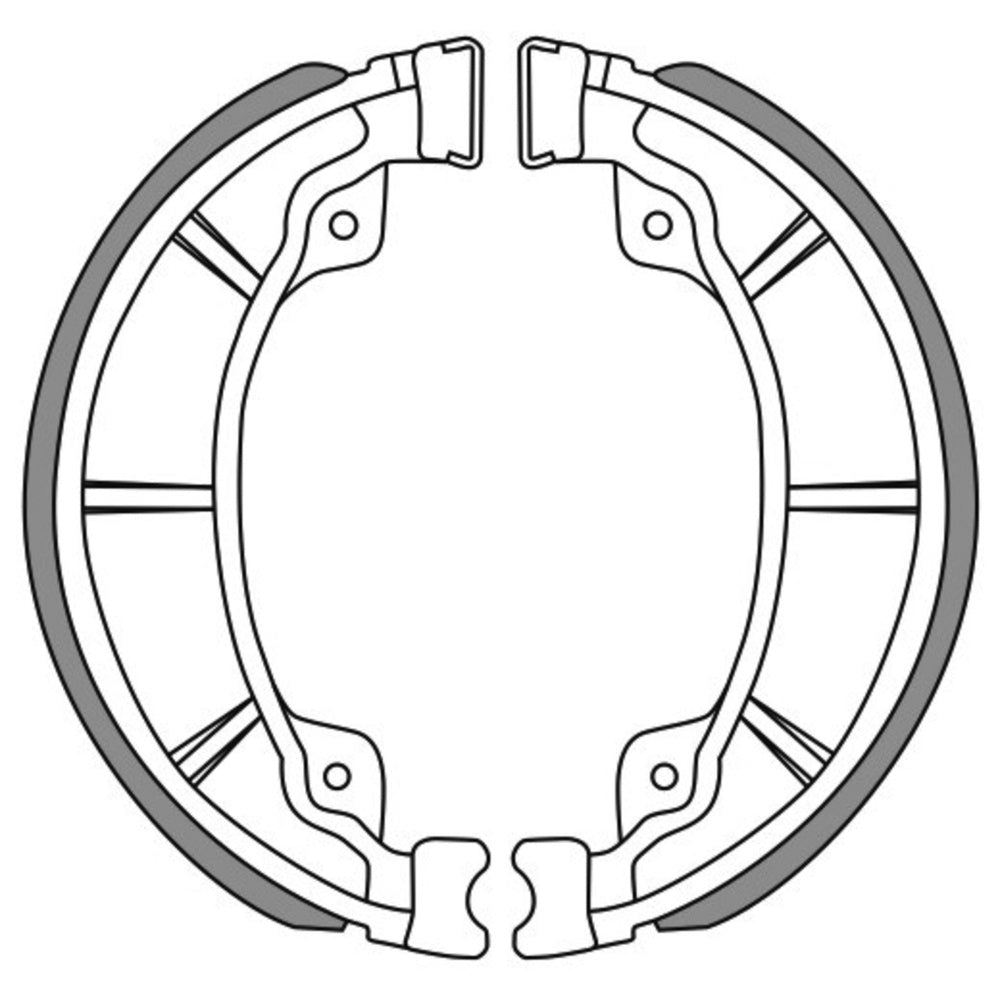 New NEWFREN Rear Brake shoe For DAELIM VS125 CRUISER 1-GF1317