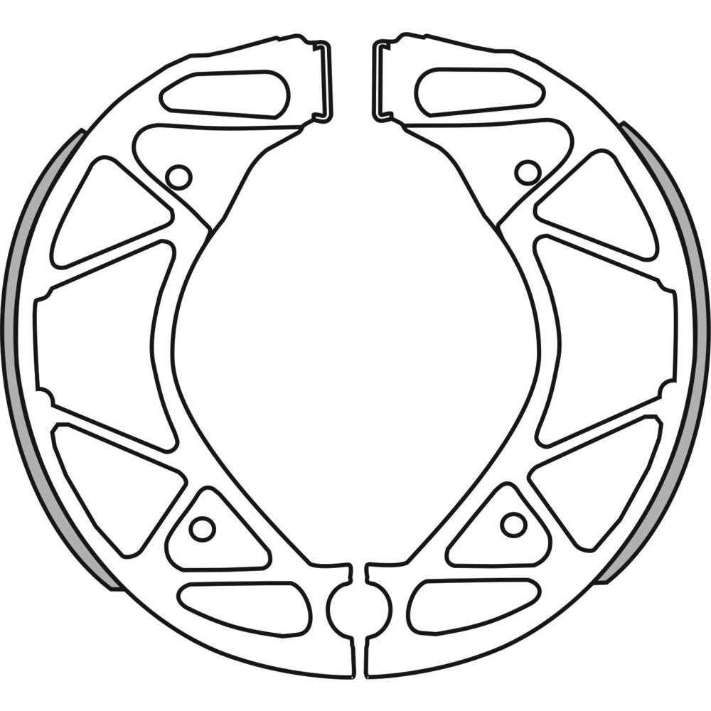 New NEWFREN Rear Brake shoe For YAMAHA YW125 BEEWEE 1-GF1318