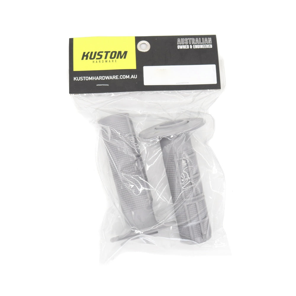 New KUSTOM HARDWARE Racing Grip MX2 - Grey 17-GMX-10