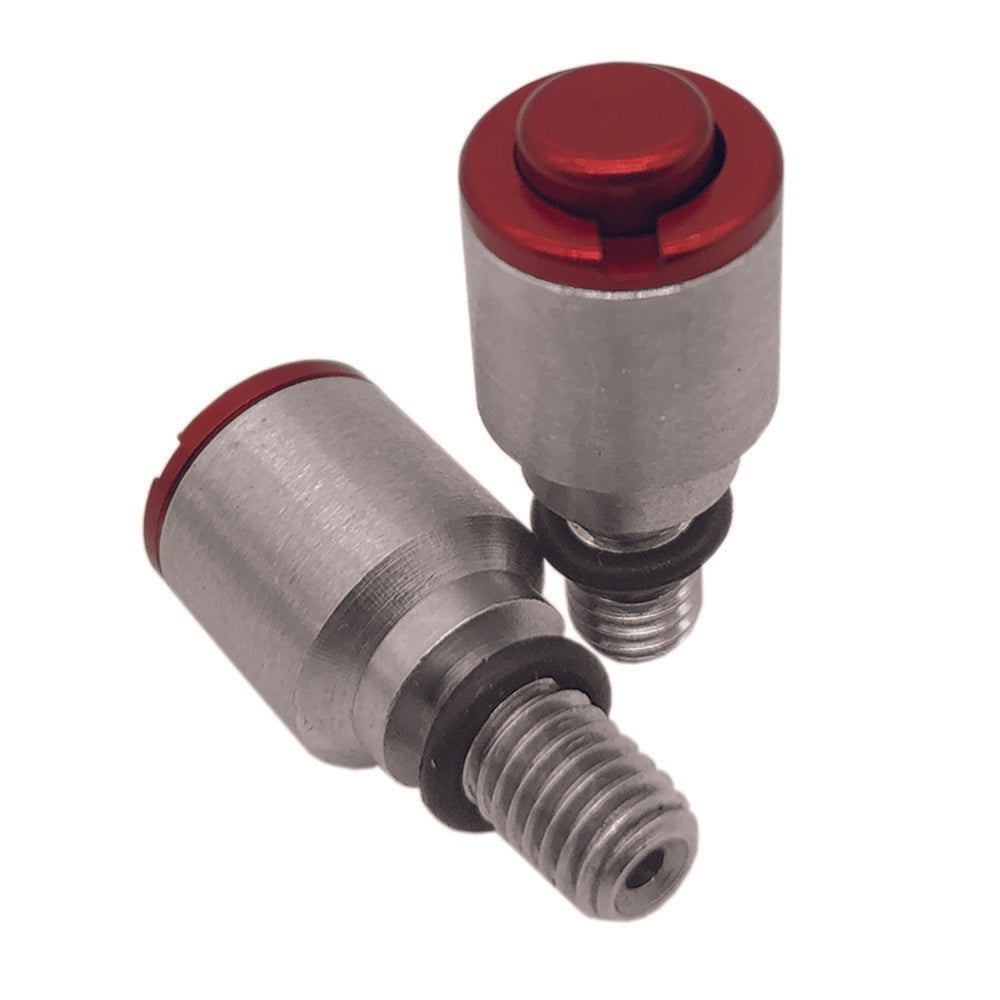 KUSTOM HARDWARE Mini Fork Bleeder M5*0.8 - Showa, Kayaba, WP - Red 17K-MFB51-04