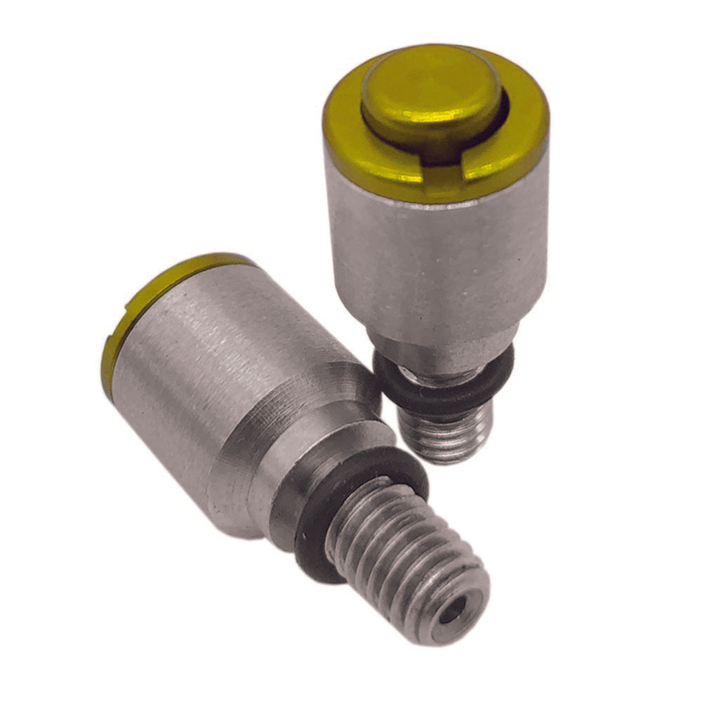KUSTOM HARDWARE Mini Fork Bleeder M5*0.8 - Showa, Kayaba, WP - Gold 17K-MFB51-11