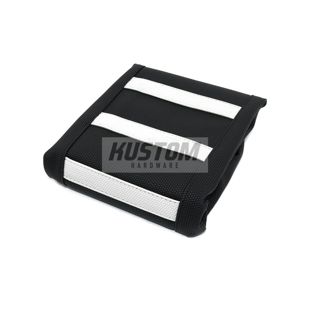 New KUSTOM HARDWARE Seat Cover - White For GAS-GAS MC 50, MC-E 5 17K-SC142-W