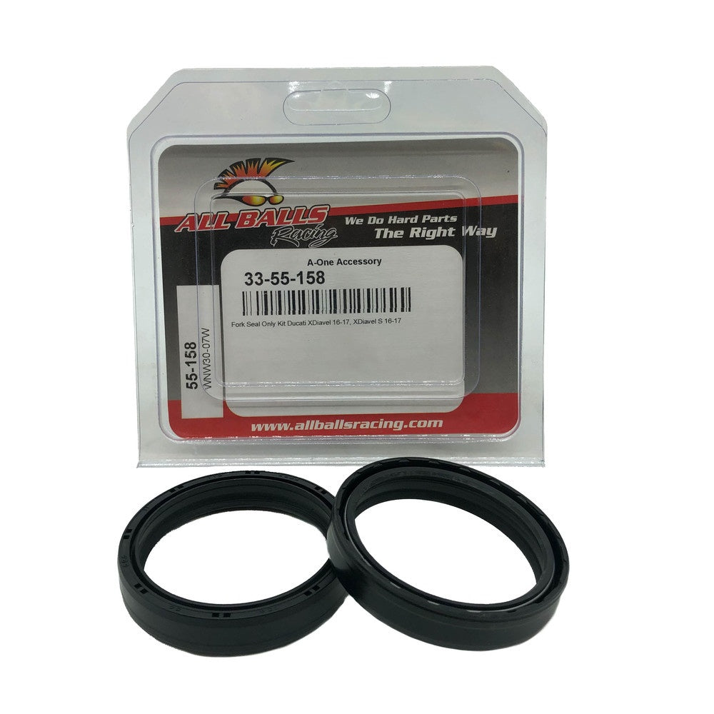 New ALL BALLS Fork Seals - All Balls For DUCATI 33-55-158