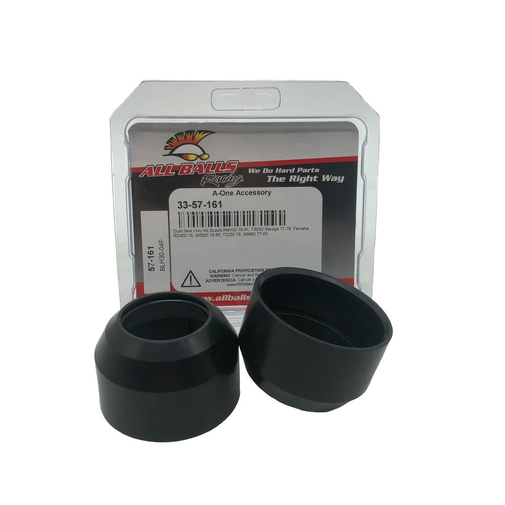 New ALL BALLS Fork Dust Seal Kit For SUZUKI, YAMAHA 33-57-161