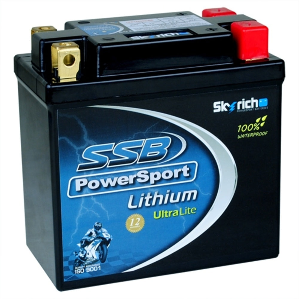 New SSB Power Sport Lithium Battery - Ultralight For KYMCO MXU 400 4-LFP14AHQ-BS