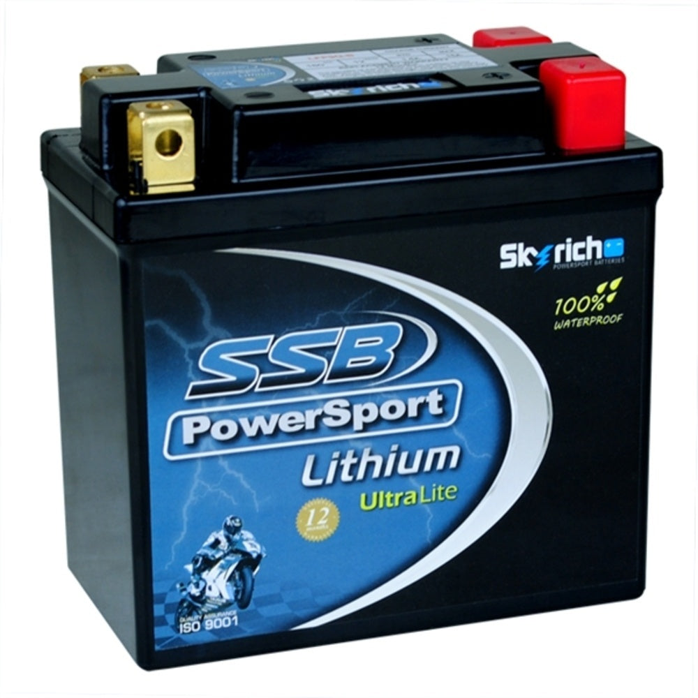SSB Power Sport Lithium Battery - Ultralight For DERBI 150 BOULEVARD 4-LFP9Q-B
