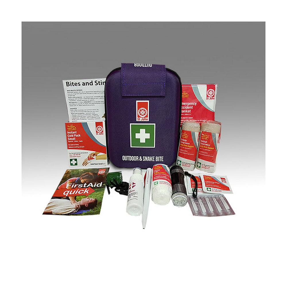 New ST JOHN AMBULANCE Outdoor and Snake Bite First Aid Module #640068