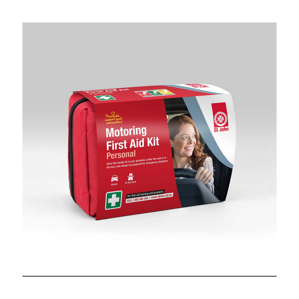 New ST JOHN AMBULANCE Motoring First Aid Kit #677401