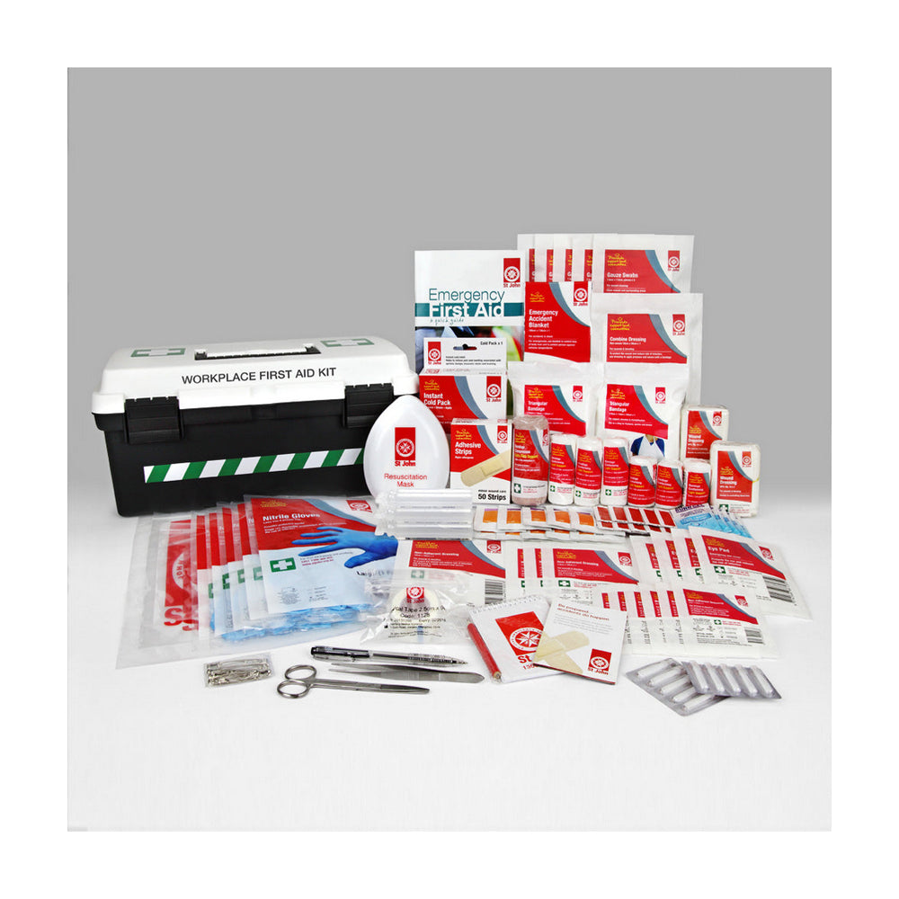 New ST JOHN AMBULANCE Workplace National First Aid Kit Portable #677502