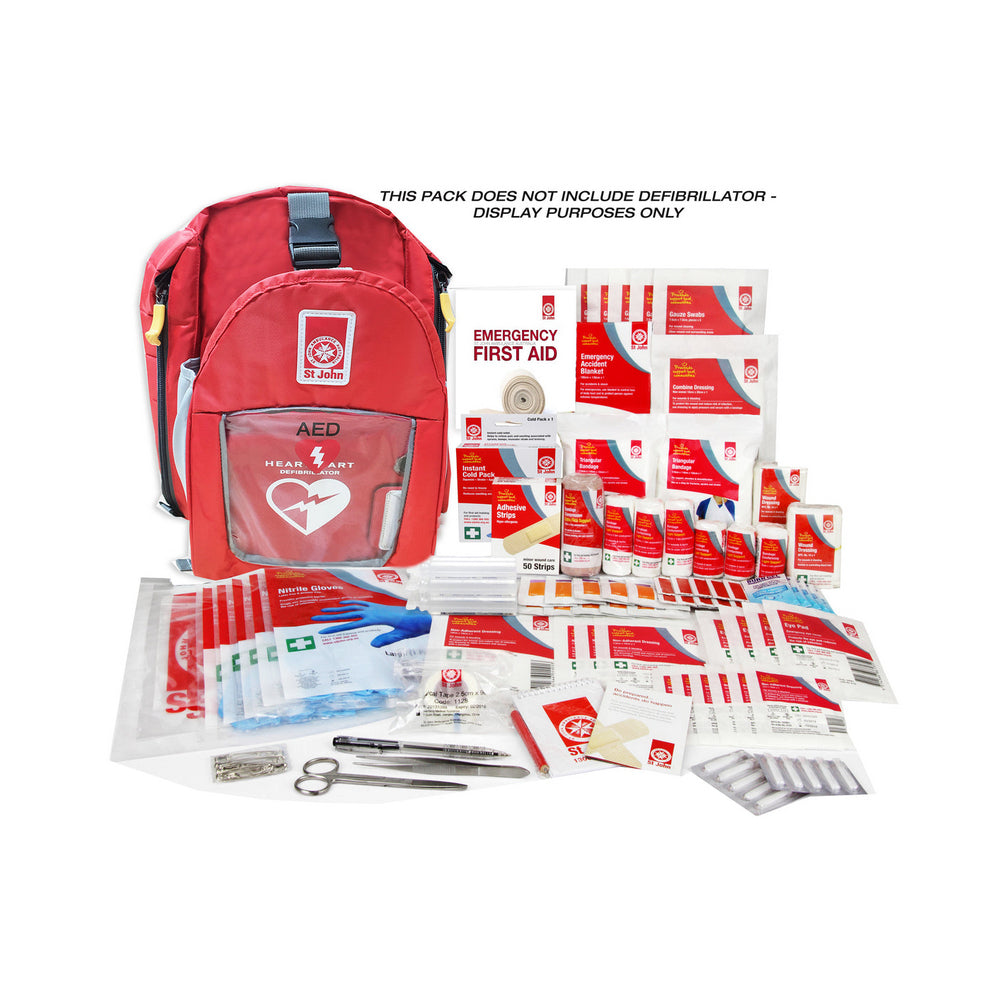 New ST JOHN AMBULANCE Workplace National Mobile First Aid Pack #677504