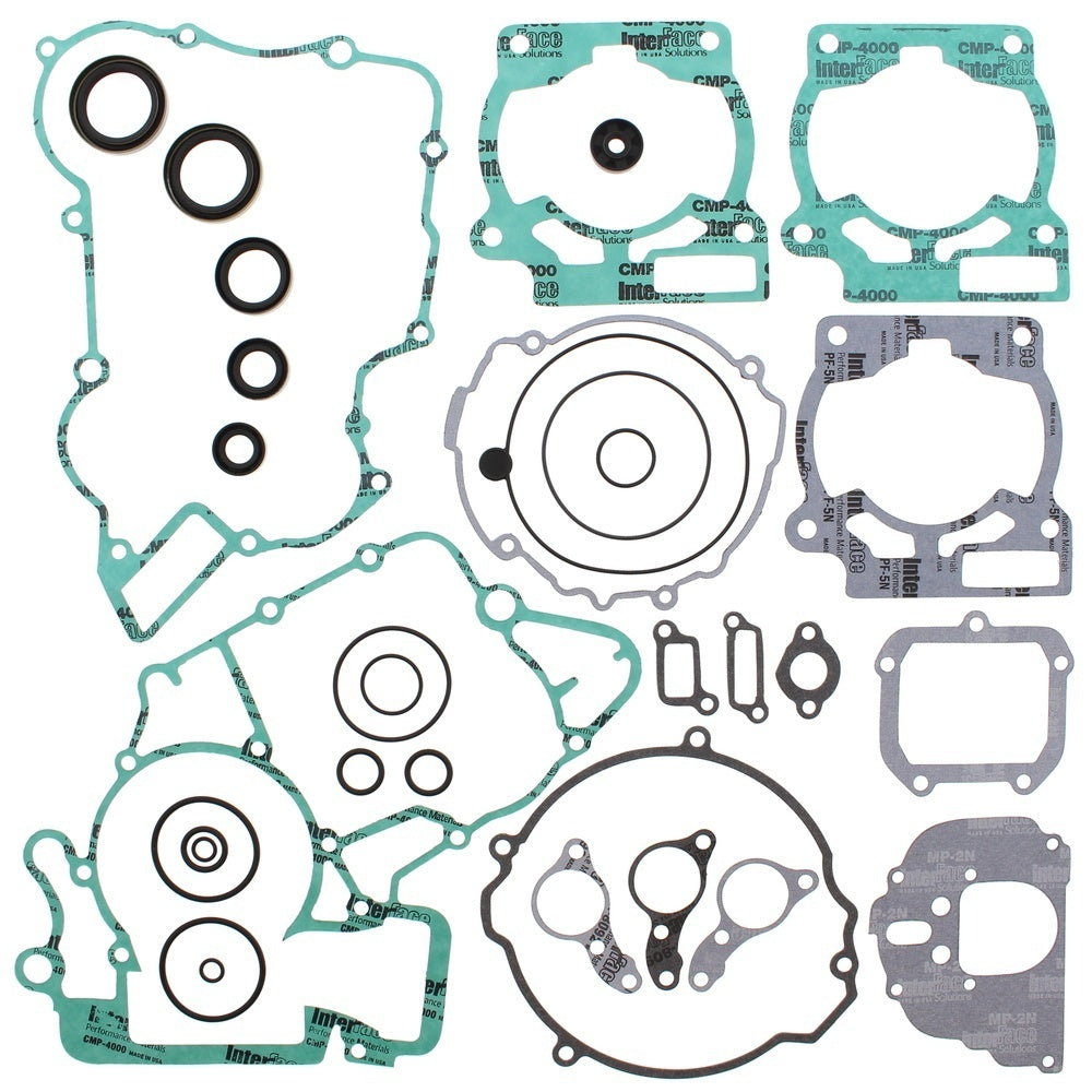 New VERTEX Gasket Kit - Complete with Oil Seals For KTM 200 EXC 811371