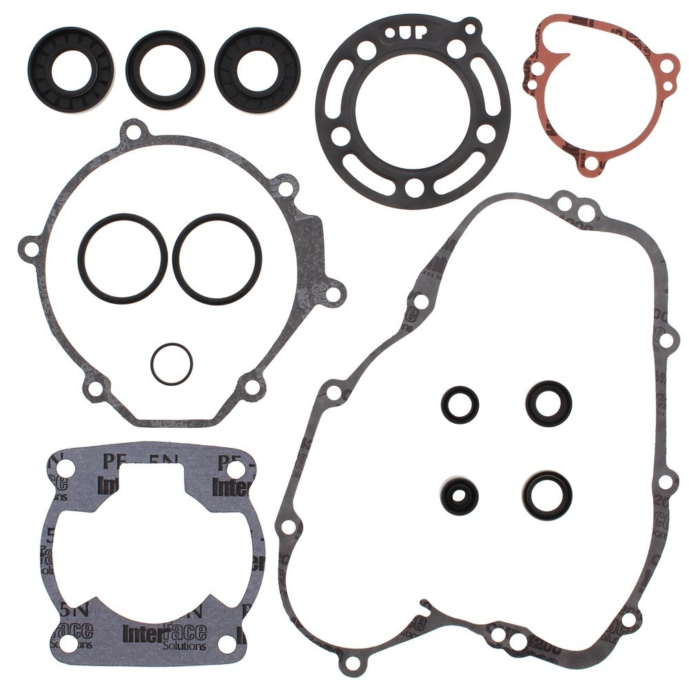 New VERTEX Gasket Kit - Complete with Oil Seals For KAWASAKI KX100 811409