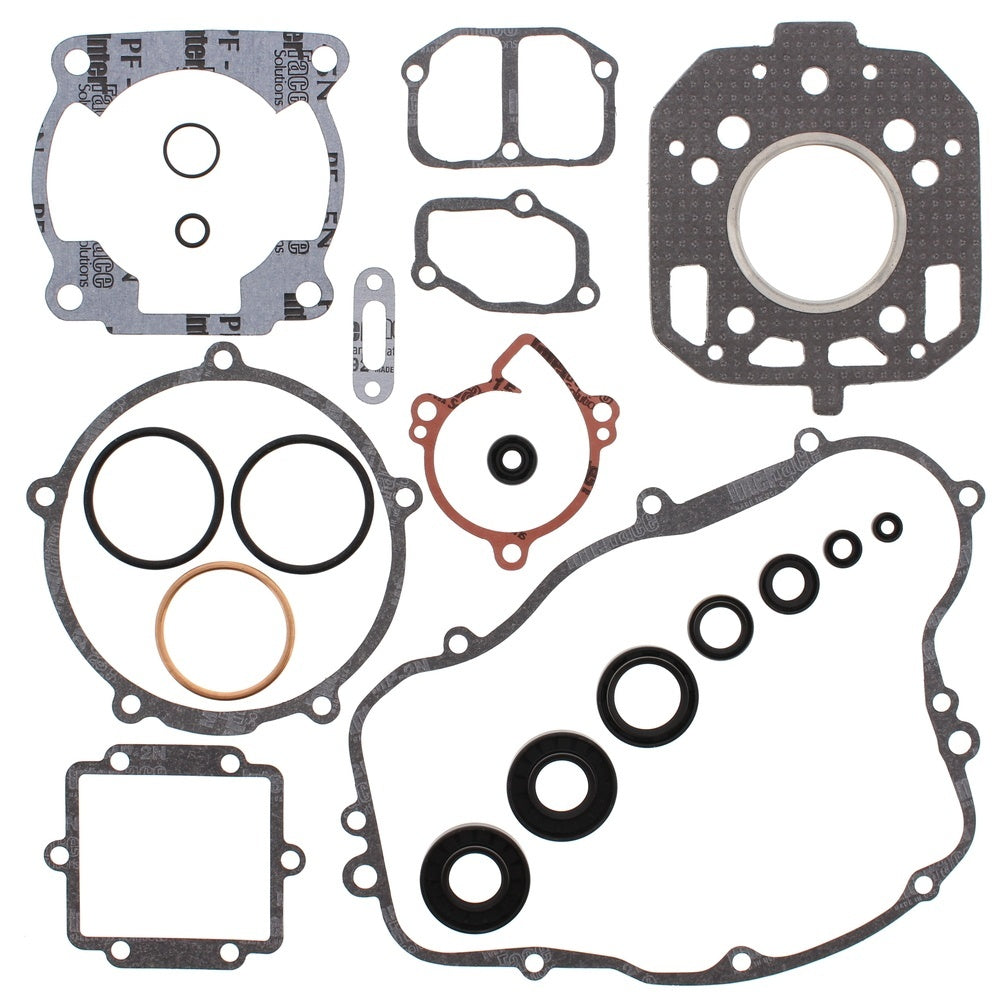 New VERTEX Gasket Kit - Complete with Oil Seals For KAWASAKI KX125 811420