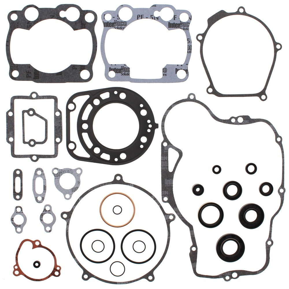 New VERTEX Gasket Kit - Complete with Oil Seals For KAWASAKI KX250 811454