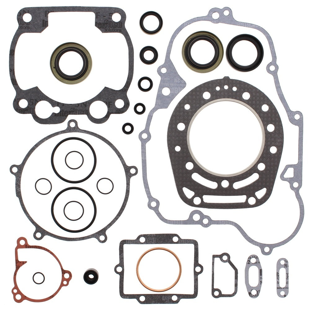 New VERTEX Gasket Kit - Complete with Oil Seals For KAWASAKI KX500 811470