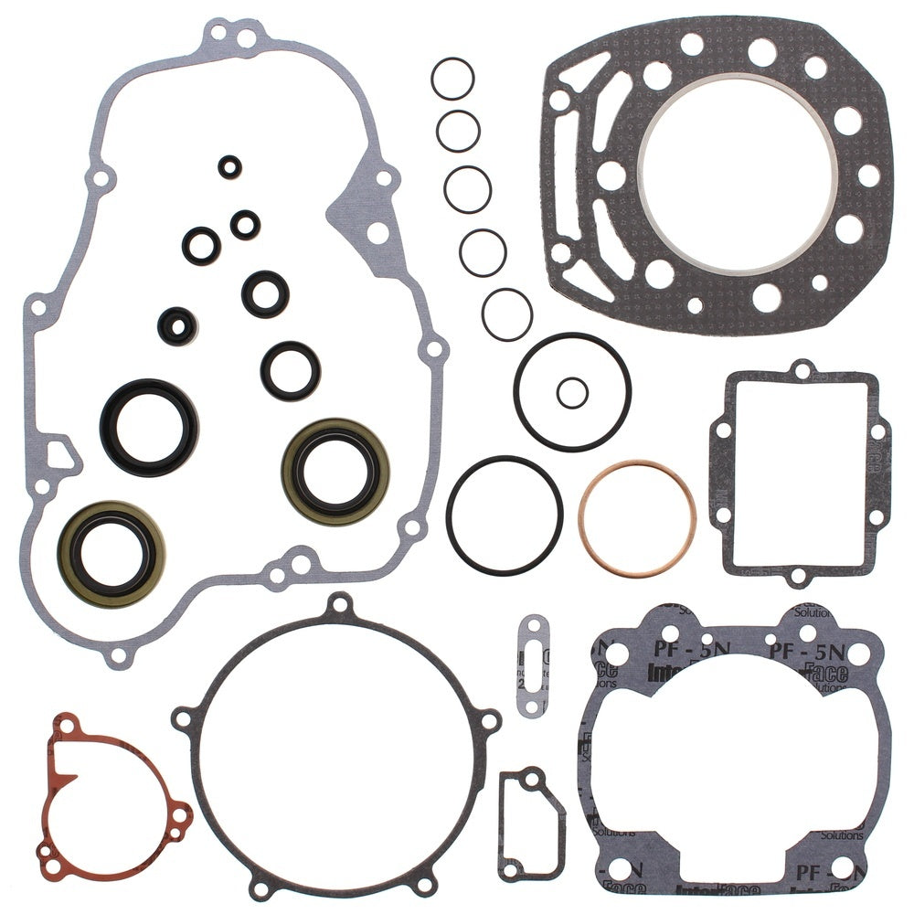 New VERTEX Gasket Kit - Complete with Oil Seals For KAWASAKI KX500 811475