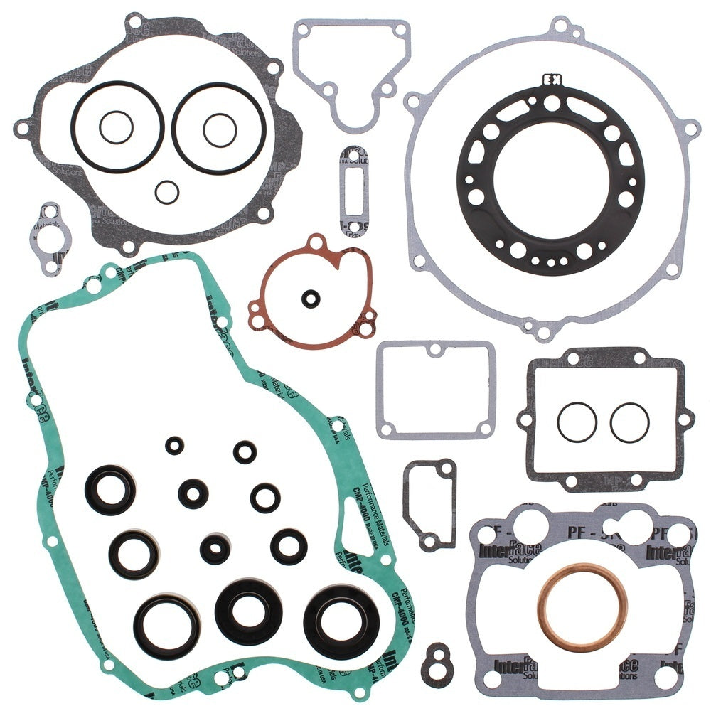 New VERTEX Gasket Kit - Complete with Oil Seals For KAWASAKI KX250 811478