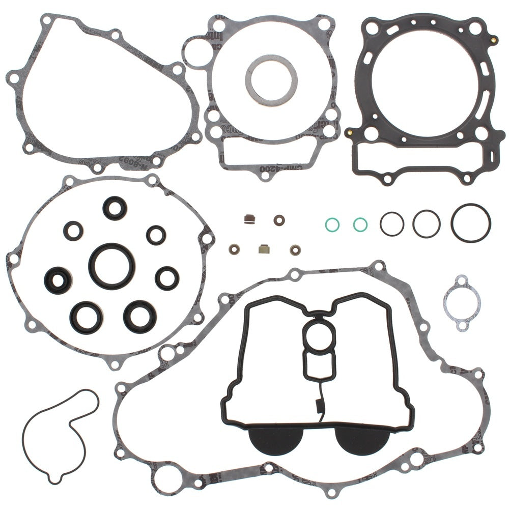 New VERTEX Gasket Kit - Complete with Oil Seals For YAMAHA YZ450F 811677