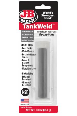 J-B WELD Hand-Mixable, Steel-Reinforced, Non-Rusting Tankweld Epoxy Putty 8217