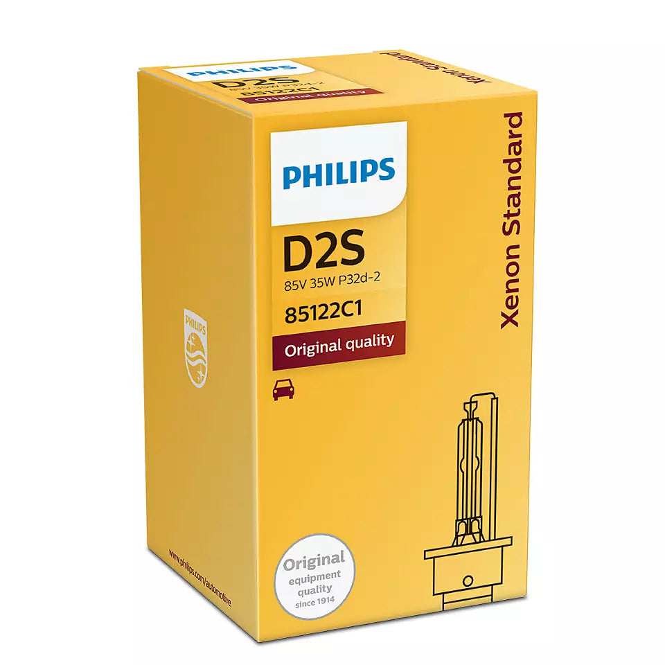 New Philips Globe D2S Std 35W Single Box (85122C1)