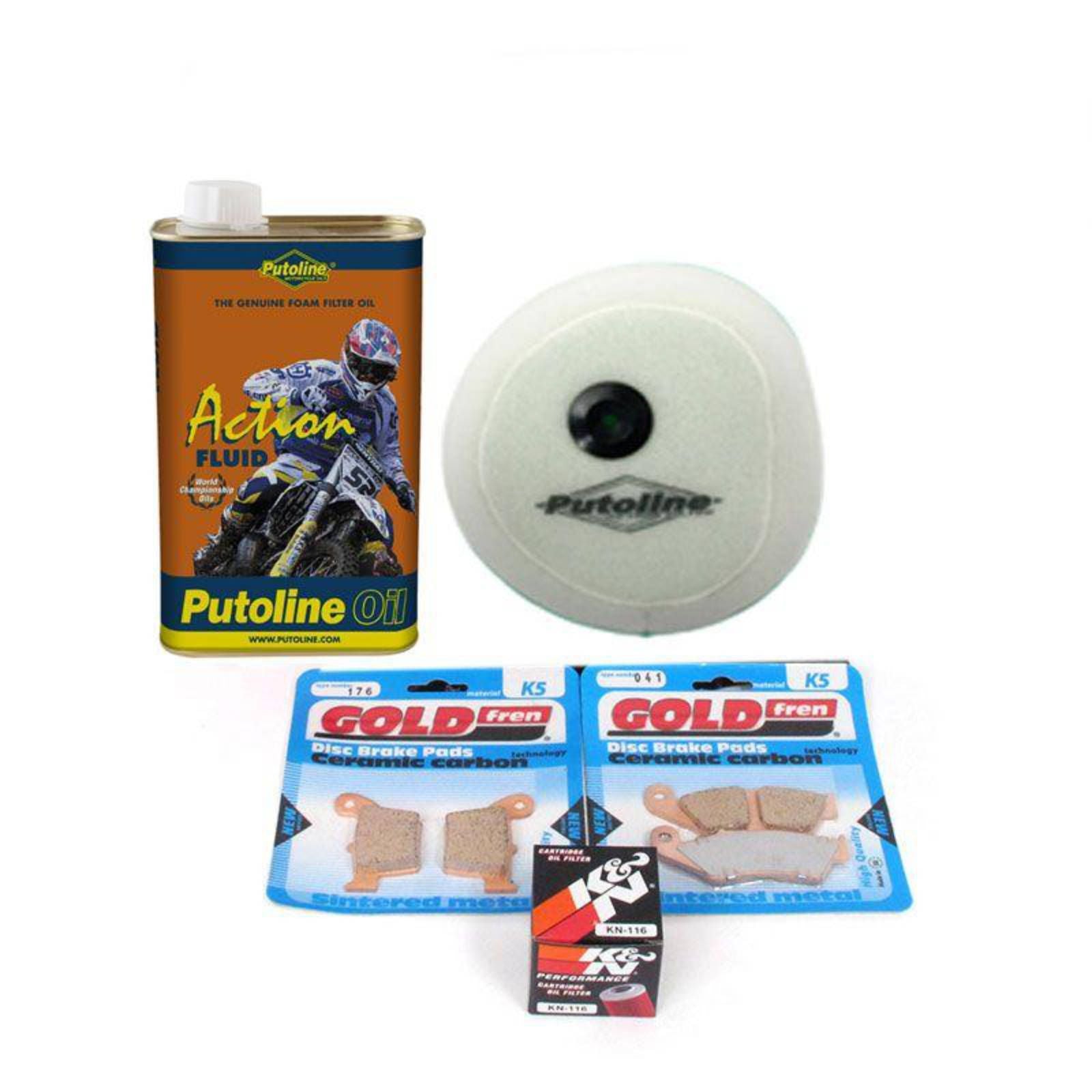 New WHITES Sevice Kit For Yamaha YZ 450 F 2014-2017 #BSKYA024