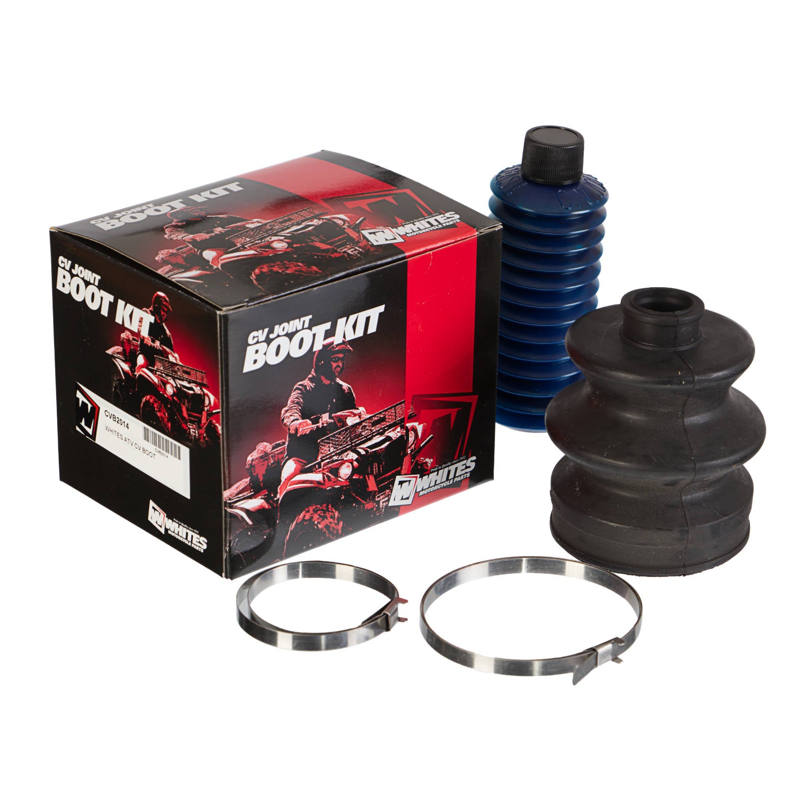 New WHITES ATV Motorcycle CV Boot Kit #CVB2014