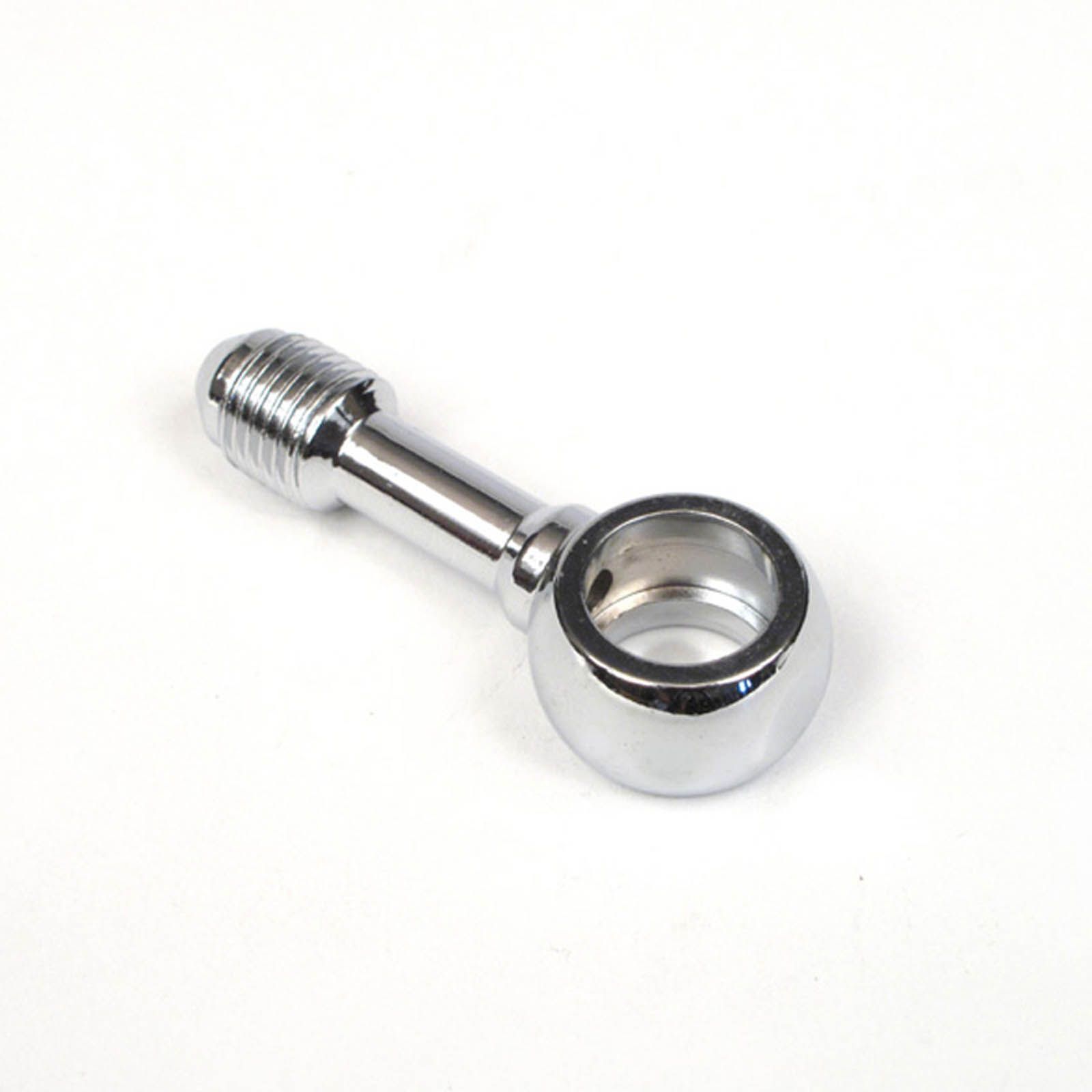 New WHITES Brake - 10mm Banjo - Straight - Chrome Steel #DBF10BS