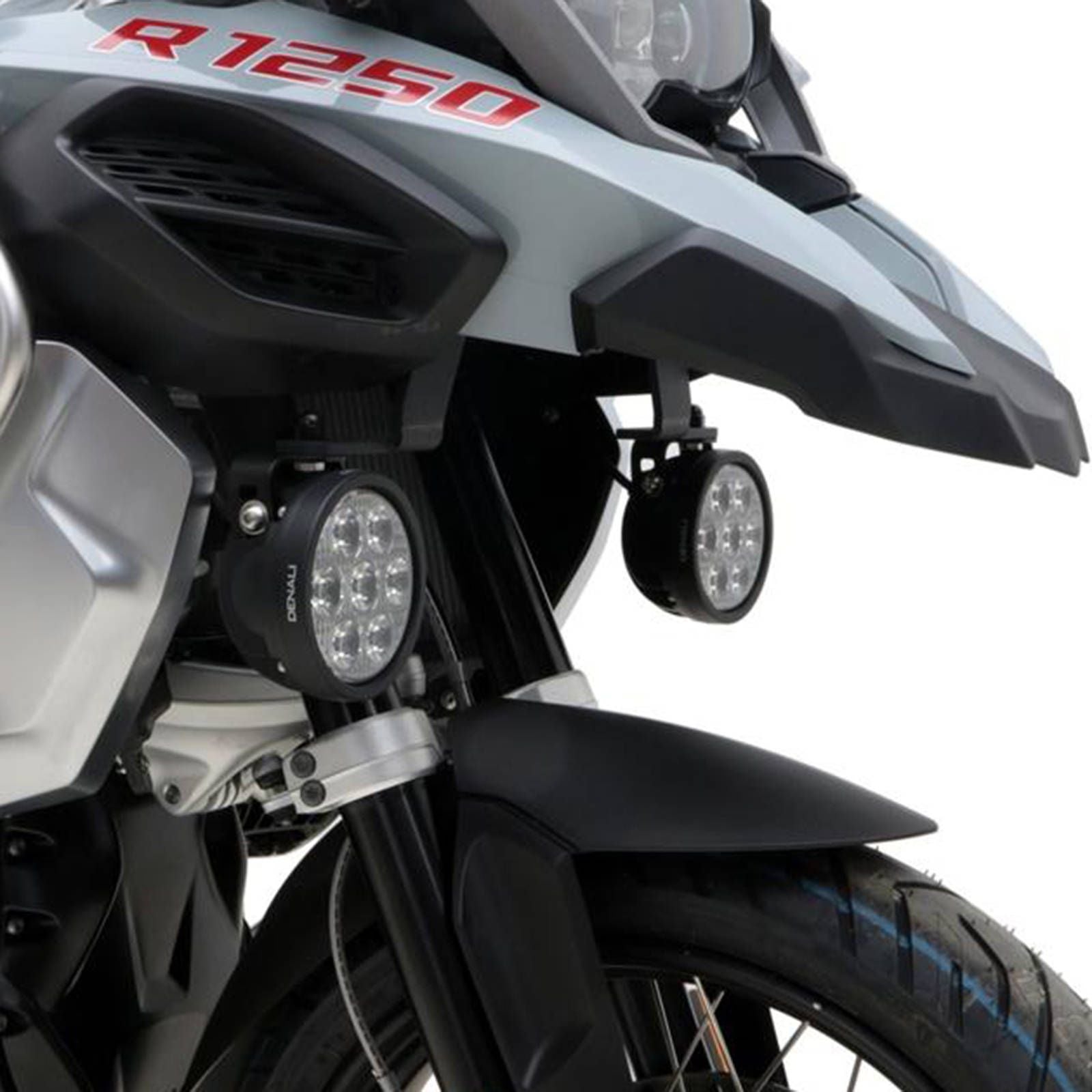New DENALI Aux Light Mount Brackets For BMW R1250GSA 2019> #DELAH0711101