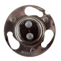 New WHITES Globes 12V 35/35W H/L 3 Keyhole (A5677) (Pack of 10) #ELB1223