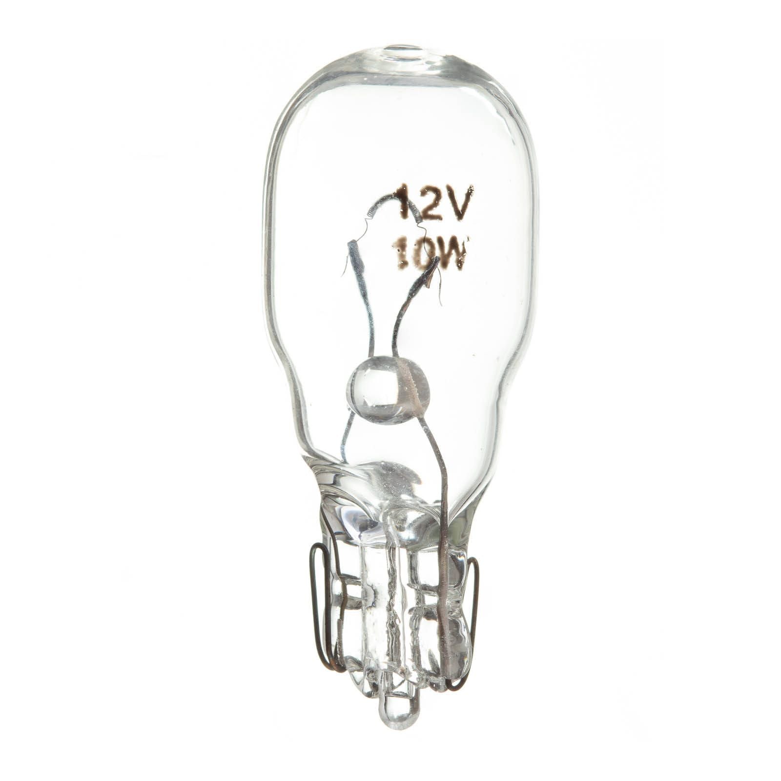 WHITES Globes 12v 10w Instrument Wedge T13 (W910) (Packet of 10) Jog50 #ELB1256