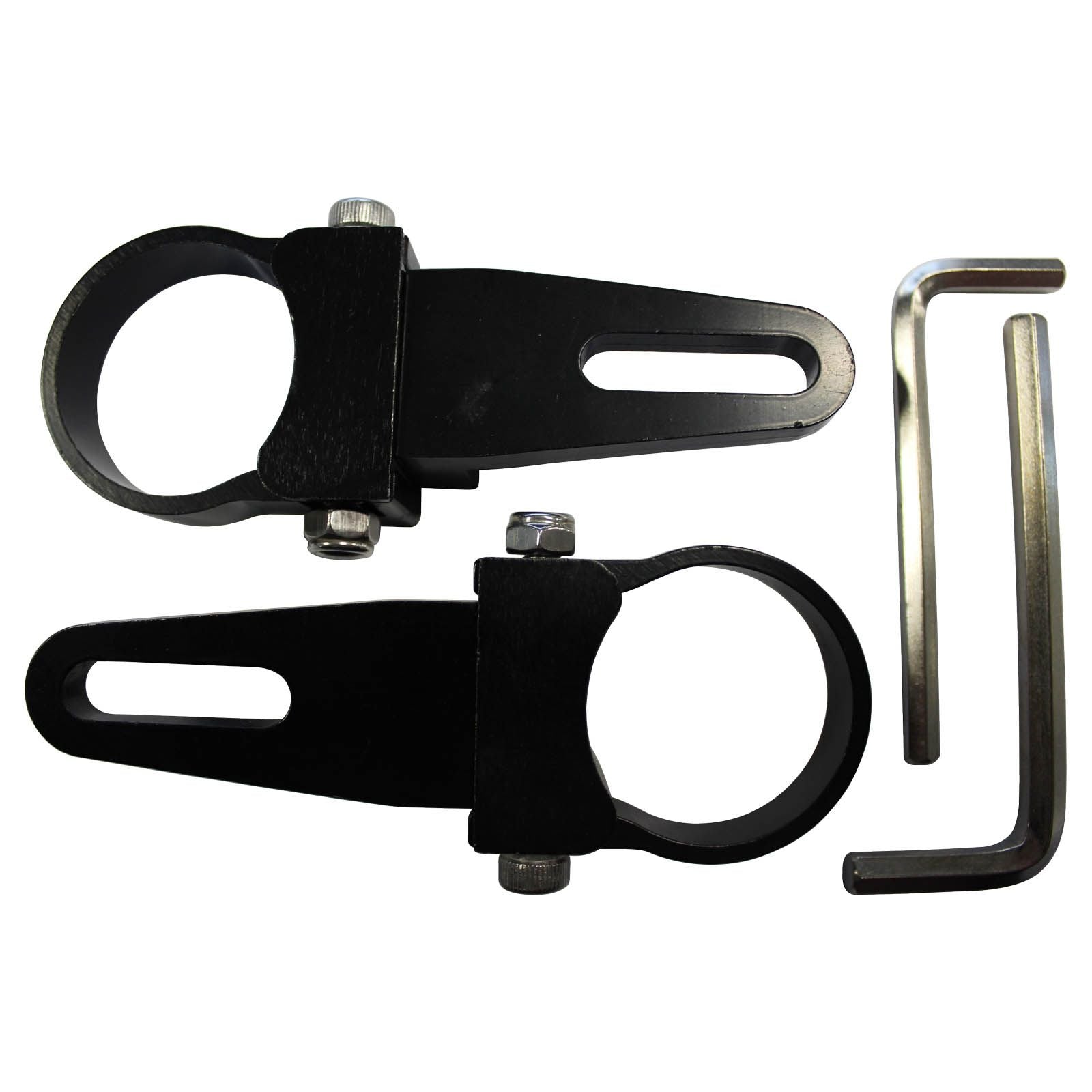 New WHITES LED Light Bar Tube Mount Brackets 1.5
