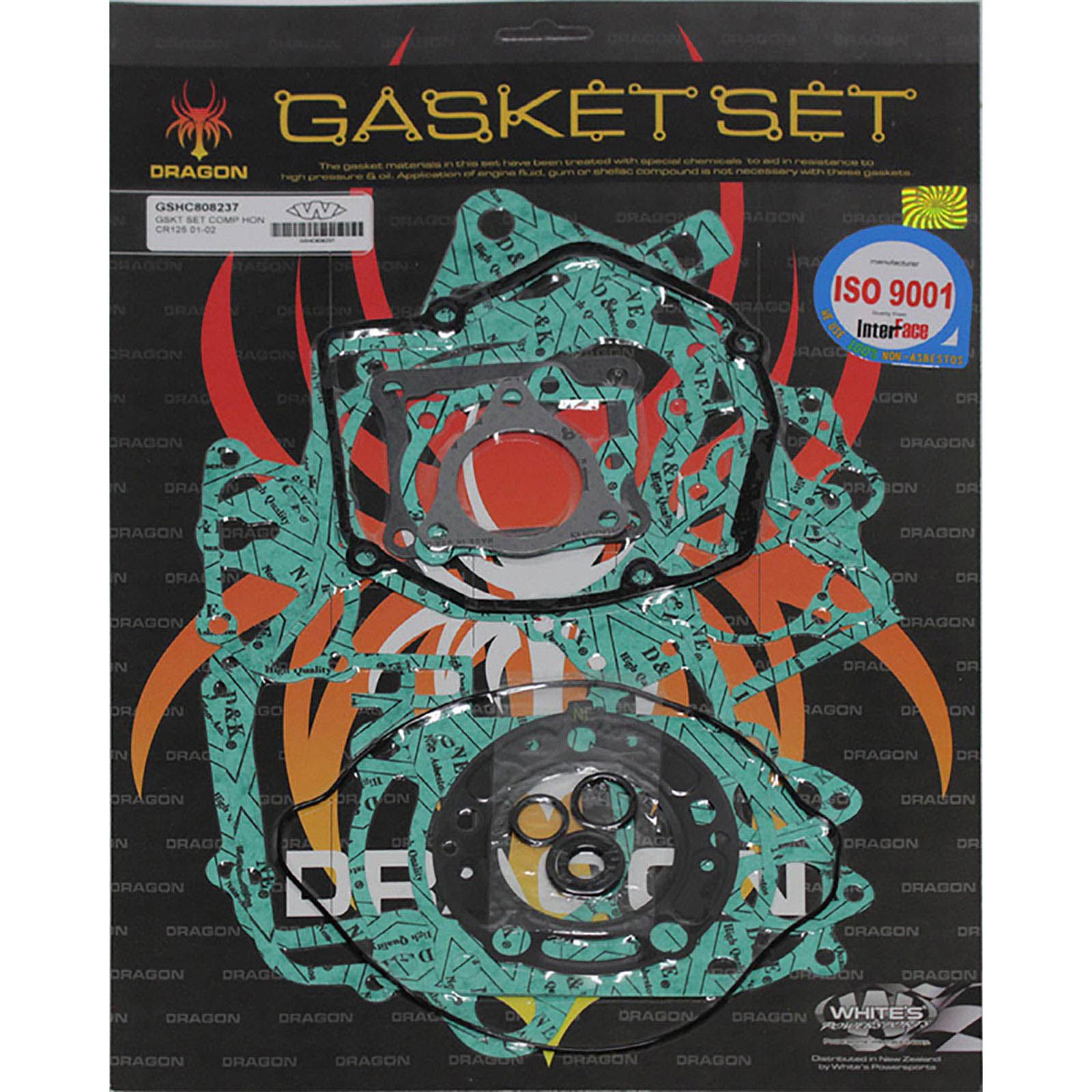 New WHITES Engine Complete Gasket Set For Honda CR125 2001-2002 #GSHC808237