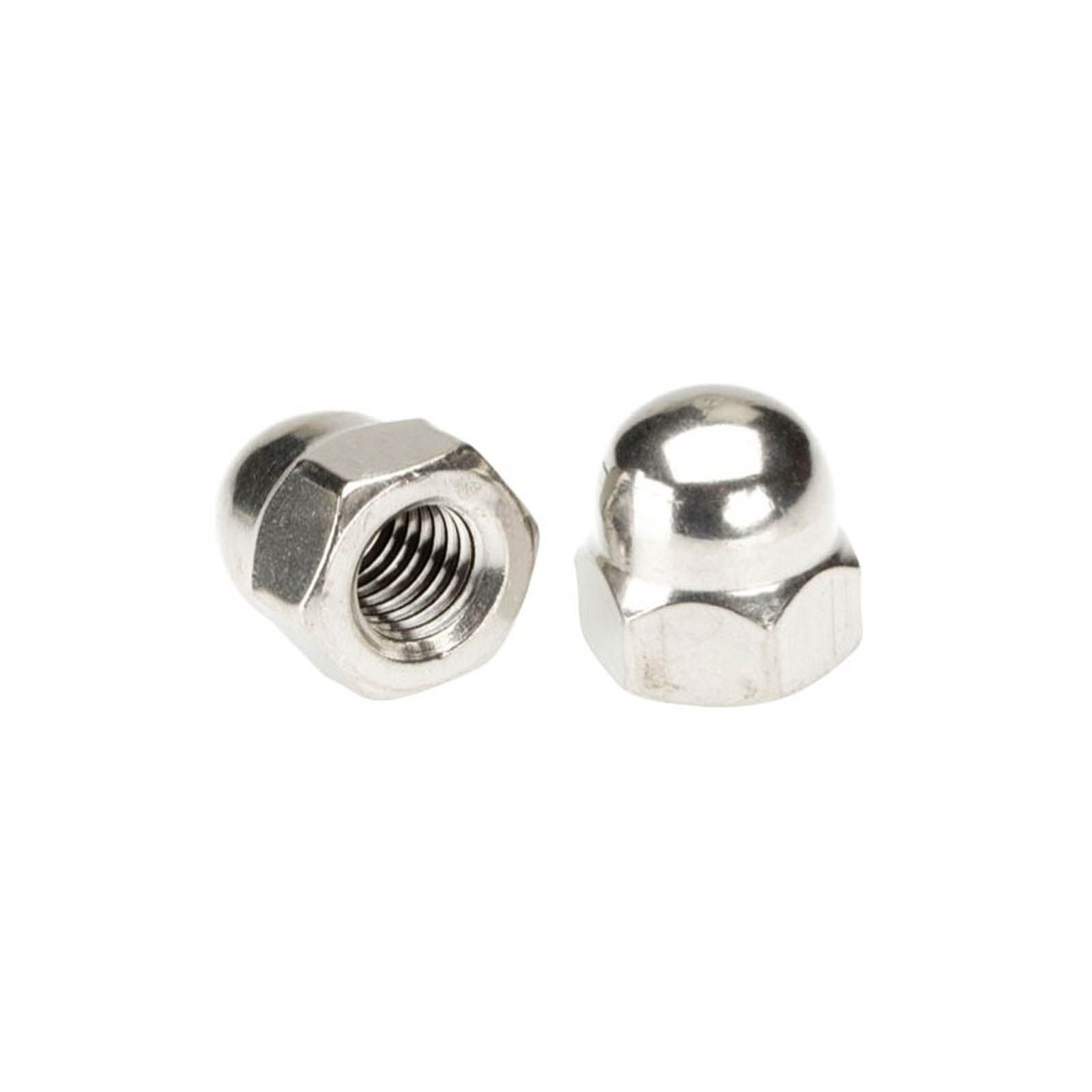 New WHITES Nut Dome - 10x1.25mm (50 Pack) #HWDN10