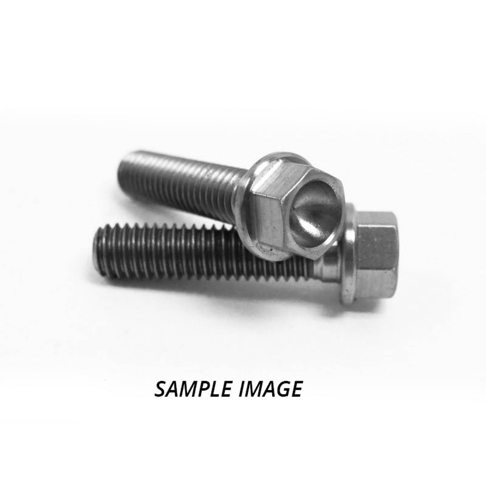 New WHITES Motorcycle Bolt Flange - 8 x 50mm (50 Pack) #HWFB8X50