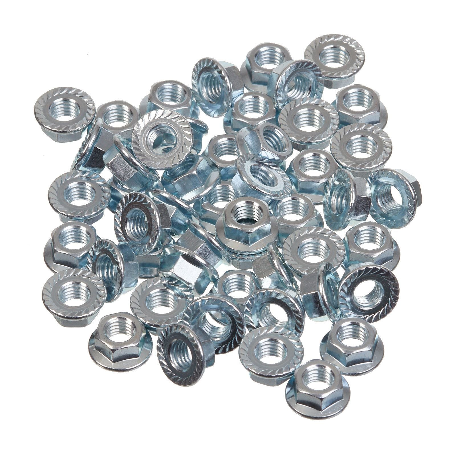 New WHITES Nut Flange - 8x1.25mm (50 Pack) #HWFN8