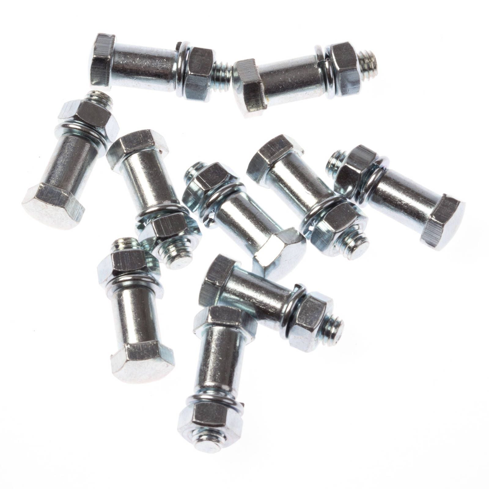 WHITES Brake Lever Pivot Pins 8mm Diameter For Suzuki, Yamaha 10pc card #L09001