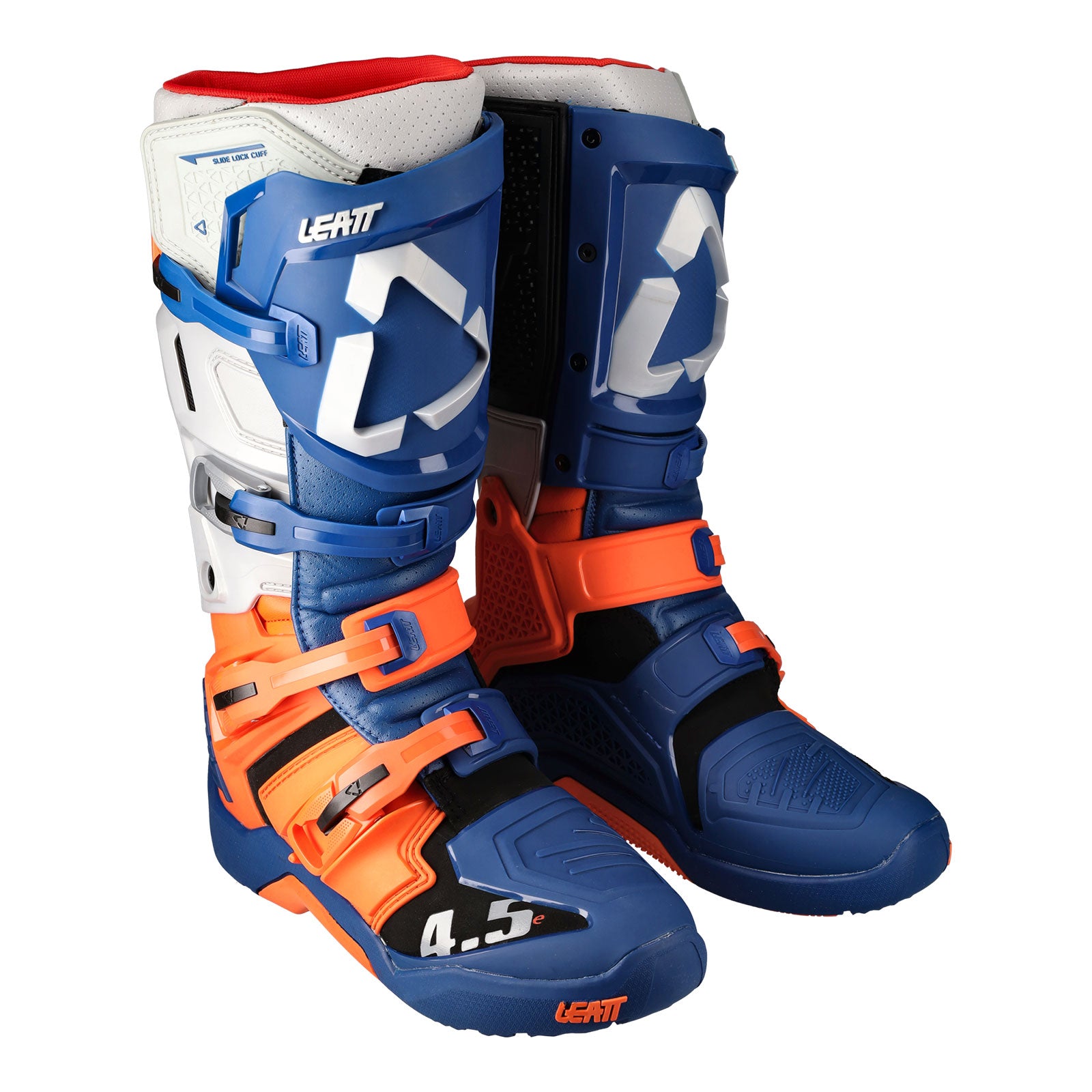 New LEATT 2022 Boot 4.5 Enduro US12 / EU47 Blue/Orange/Grey LE3022060155