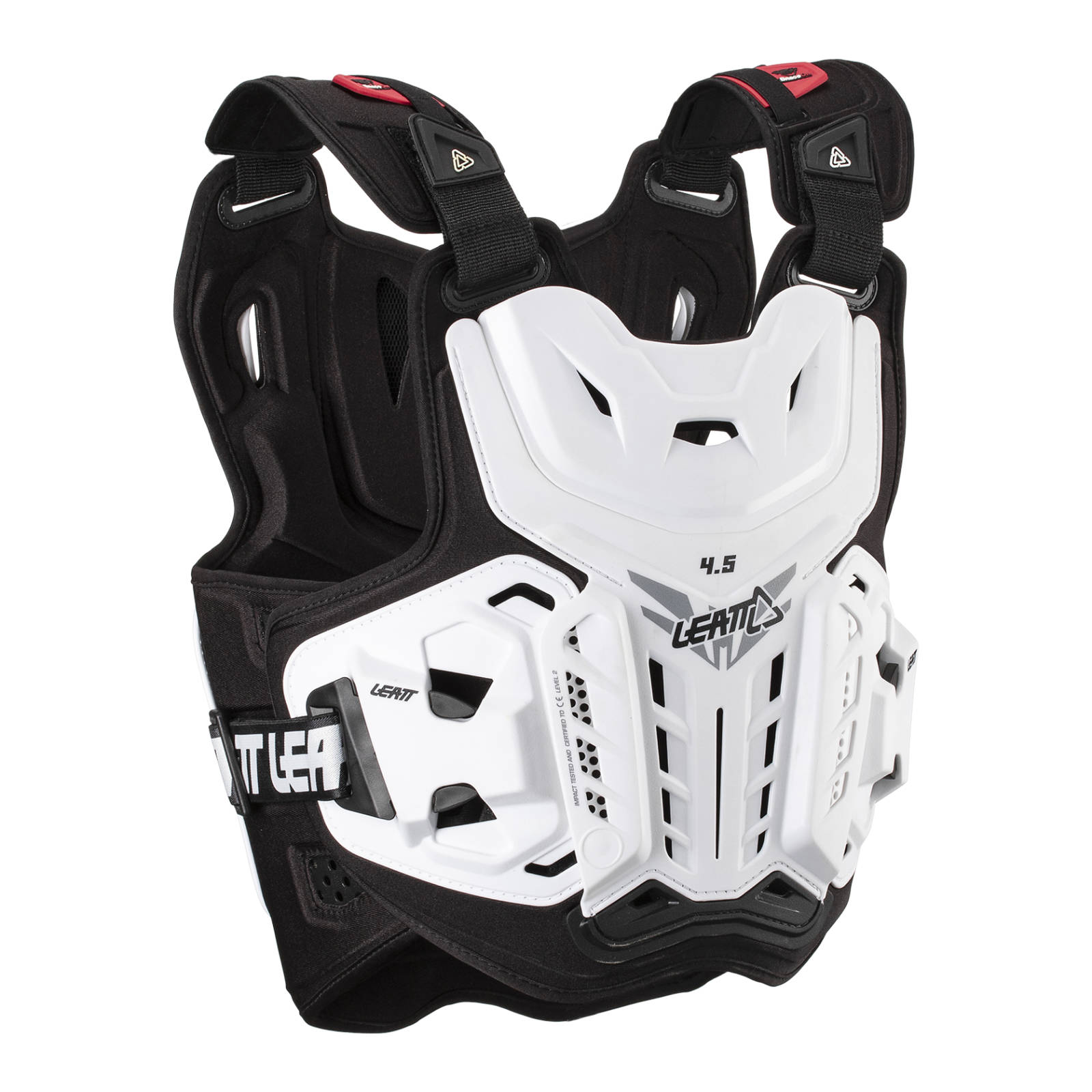 New LEATT Chest Protector 4.5 White - XXL #LE5015300111